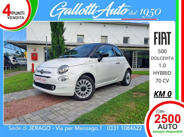 FIAT 500 1.0 Hybrid Dolcevita-PROMO GALLOTTI 1950