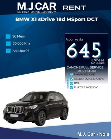 BMW X1 sDrive 18d Msport rif. 24118847