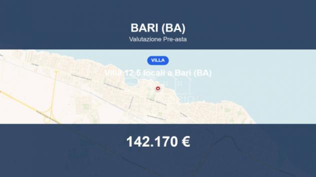 Immobile in asta di 235 m² con più di 5 locali in vendita a Bari