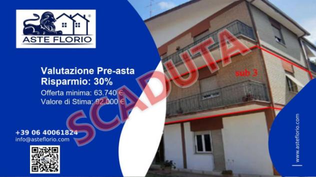 Immobile in asta di 102 m², box auto in vendita a Capranica
