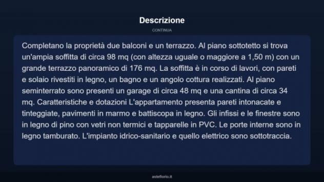 Immobile in asta di 155 m², box auto in vendita a Gualdo Tadino - Foto 4
