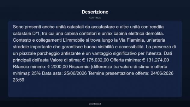 Immobile in asta di 107 m² in vendita a Riano - Foto 5
