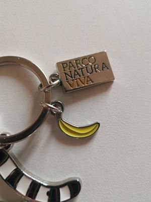 Portachiavi del Parco Natura con lemure e banana. - Foto 3
