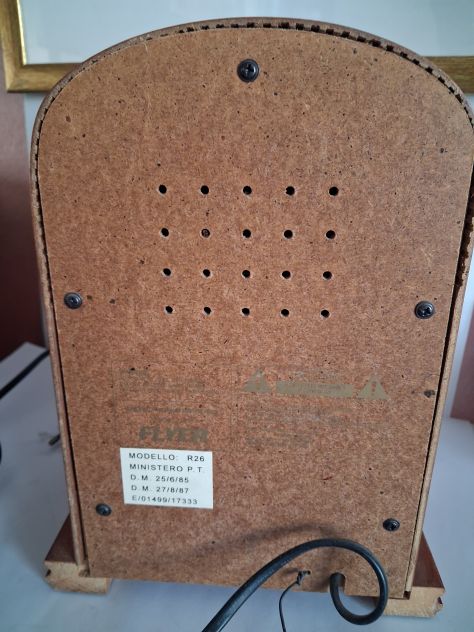 Radio FLYER vintage anni '80 riproduzione Classic Collector's Edition Cathedra - Foto 2