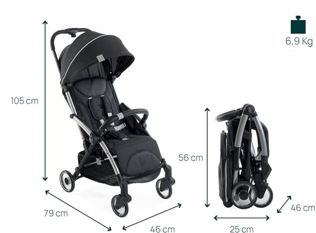 Passeggino Chicco Goody chiusura automatica. - Foto 4