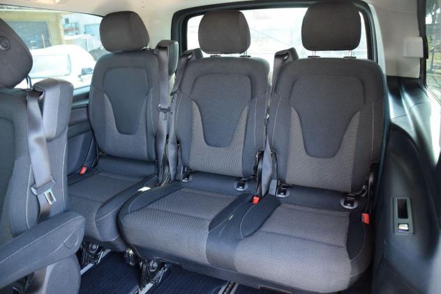 MERCEDES Classe V - 7 POSTI - 220CDI 163CV AUTOM. Executive Long - GANCIO TRAINO - SENSORI - CAM - CRUISE - BT - NAVI - ADAS - FULL LED - Foto 9