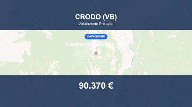 Immobile in asta di 63285 m² in vendita a Crodo
