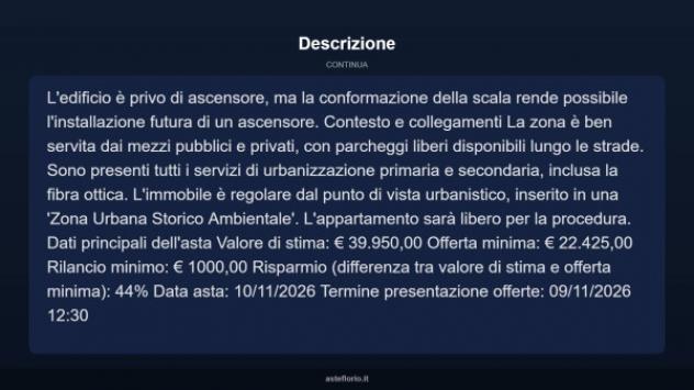 Immobile in asta di 47 m² in vendita a Torino - Foto 18