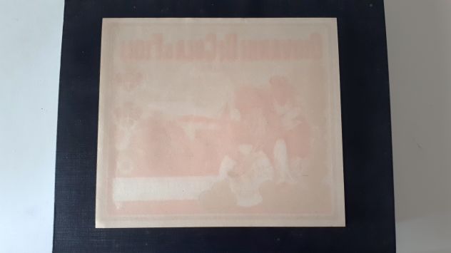 etichetta pubblicitaria alimenti pasta di cola vintage antica anni 800 nuova - Foto 3