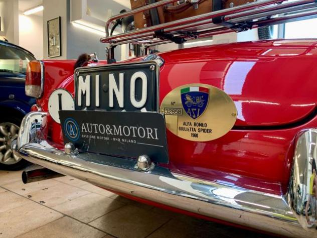 Alfa Romeo Giulietta Giulietta Spider 1.3 1960 - ASI TARGA ORO - Foto 5