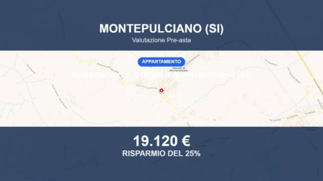 Immobile in asta di 54 m² in vendita a Montepulciano