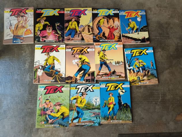 Tex 91 93 94 100 101 102 103 104 129 130 131 132  dodici numeri - Foto 2