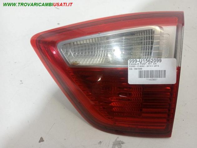 FANALE POST. INT. DX 999-U1562099 Parti elettriche  Fanaleria  Fanali  Fanale int. post. d FORD - C-MAX - 2010  2015