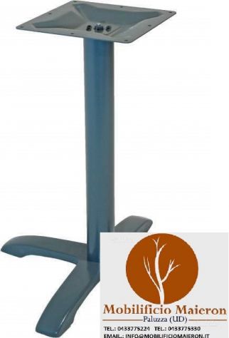Basamenti Tavoli In Alluminio 80x80 Ristoranti Bar Pizzeria cod 8167/x nuovi