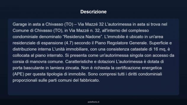Immobile in asta di 16 m² in vendita a Chivasso - Foto 10