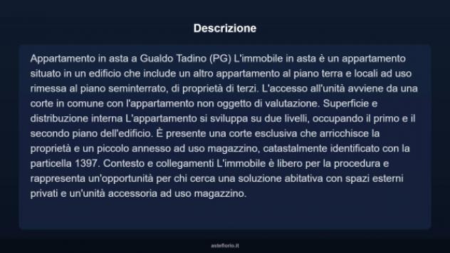 Immobile in asta di 80 m² in vendita a Gualdo Tadino - Foto 15