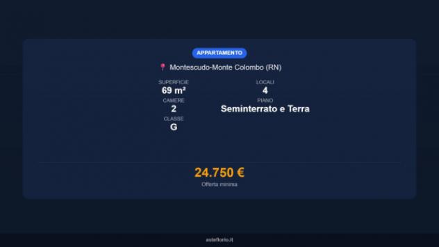 Immobile in asta di 69 m² in vendita a Montescudo - Montecolombo - Foto 15