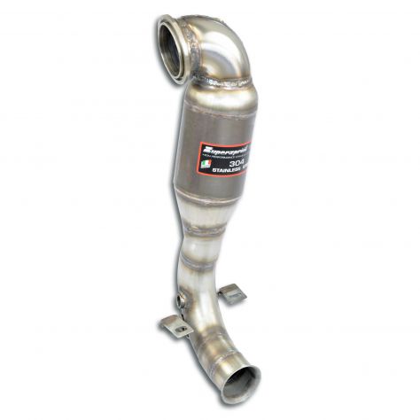 Scarico sportivo Citroen C4 silenziatore downpipe centrale Inoxcar Ragazzon - Foto 3