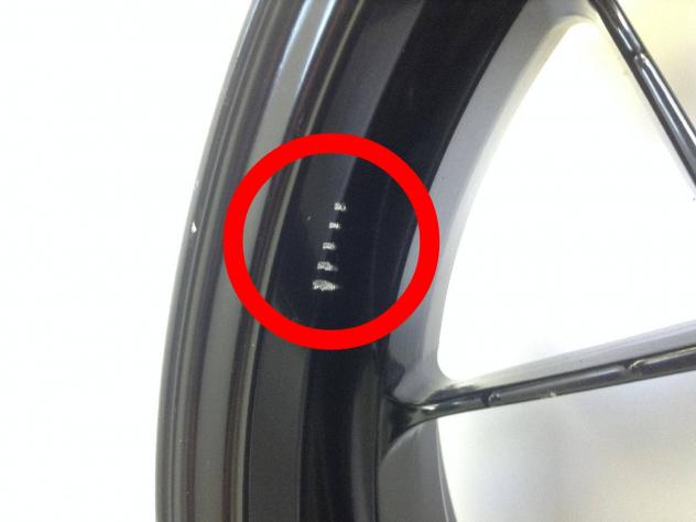 HONDA CBR RR ABS KM0 600 CERCHIO RUOTA POSTERIORE 17 X 5.50 - STORTO 2024 2026 - Foto 6