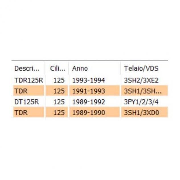 Vaso espansione Yamaha TDR 125 - 3NCF18710000 - Foto 2