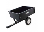 Carrello ribaltabile per trattorino in metallo - Cassone cm97x76x33h