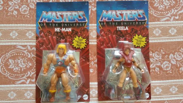 Masters of the Universe HE MAN e TEELA 2020 MATTEL