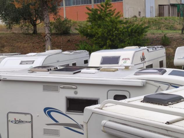 CAMPER ADRIA RENAULT SEMINTEGRALE MATRIMONIALE GARAGE FOTOVOLTAICO TENDALINO GENERALI USATI 537 - Foto 6
