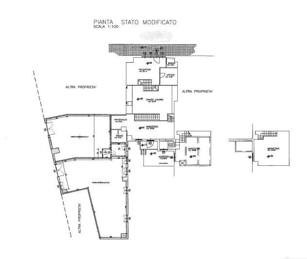Capannone commerciale in vendita a San Pietro In Palazzi - Cecina 500 mq Rif: 1425835