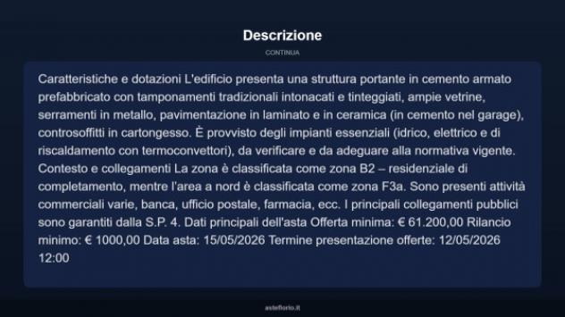 Immobile in asta di 1087 m² in vendita a Ceregnano - Foto 5