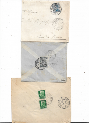 1896/1943 REGNO D'ITALIA N 40 BUSTE E N 5 CARTOLINE POSTALI VIAGGIATE - Foto 5