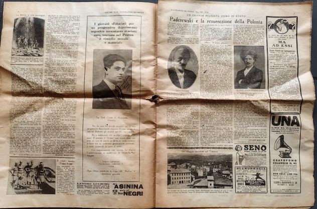 Libri antichi – Illustrazione del popolo anno VIII n 38 16/9/28 - Foto 3
