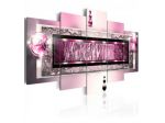 Quadro Elegantissimo Rosa 100x50 E 200x100 ARREDALACASA