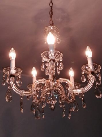 Lampadario stile Maria Teresa