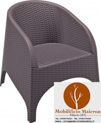 Poltrona Per Arredo Interno / Esterno cod 8088/x Affare Nuovo Non Usato