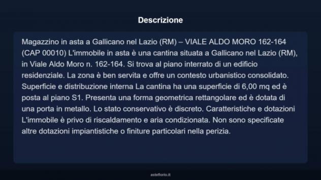 Immobile in asta di 6 m² in vendita a Gallicano nel Lazio - Foto 6