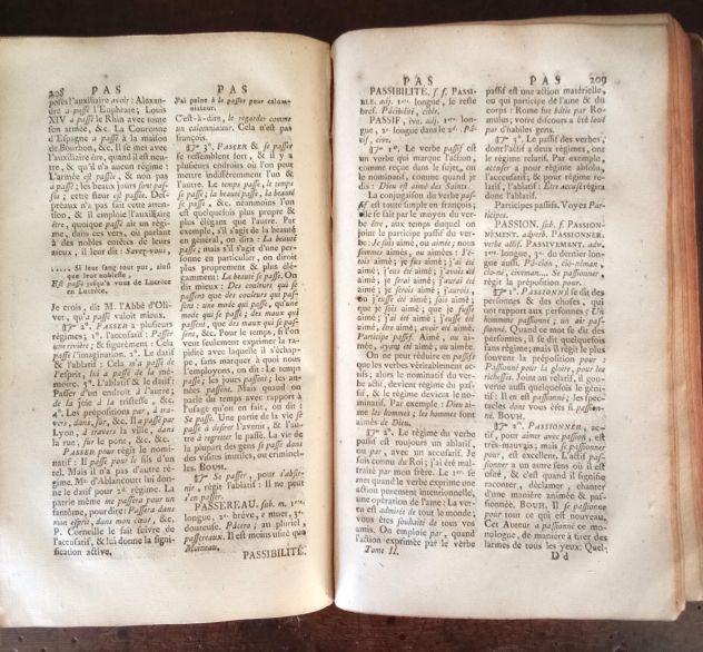 Antico dizionario della lingua francese - 1788 - Foto 4