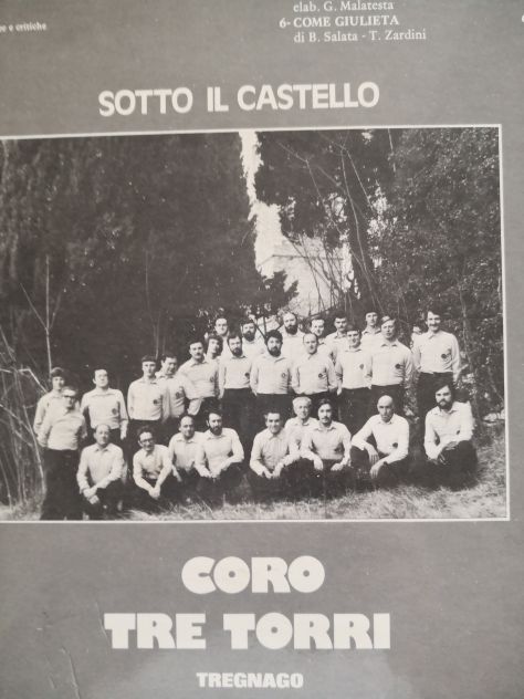 Disco Vinile Lp 33 giri Coro Tre Torri - Sotto al Castello, originale anni '80 - Foto 3