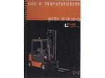 LUGLI Forklift - Modello GIOTTO 16 / 20 / 23  Manuale Uso & Manutenzione