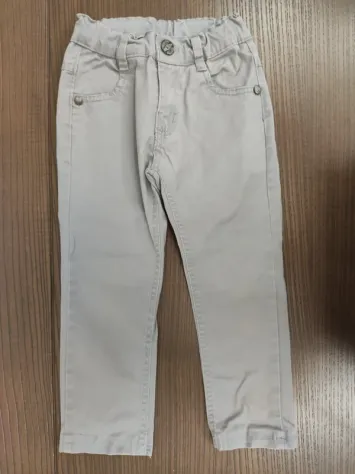 Pantalone estivo grigio chiaro 4 anni - Foto 2