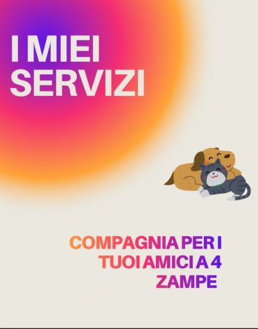 Servizio di compagnia , commissioni , cura animali. - Foto 4