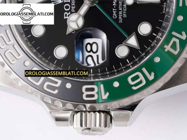 Rolex Replica GMT MASTER II 126720 904L SS 1:1 MIGLIORE EDIZIONE SUL BRACCIALE OYSTER 3285 - Foto 6