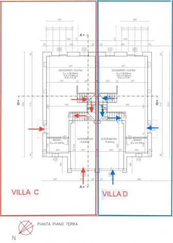 VA0153 - CARPI "MORBIDINA" VILLA SCHIERA BIFAMIGLIARE, A4 - Foto 20