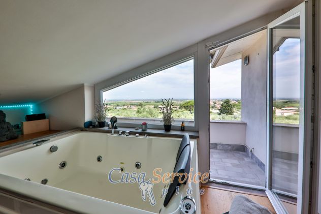 Villa panoramica su Roma con piscina terrazzo e giardino - Foto 7