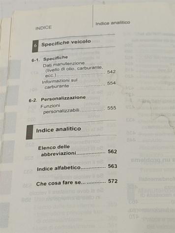 LIBRETTO USO E MANUTENZIONE TOYOTA Prius 3° Serie 2ZRFXE (0916) - Foto 6