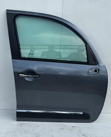 PORTA ANT.D.  GRIGIO MEDIO MET. C/ALZ. E SERR. 999-U1307480 Carrozzeria  Lamierati esterni  Porte  Porta ant. dx. CITROEN - C3 Picasso - 01-02-2009 -