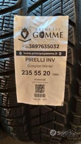 4 gomme 235 55 20 PIRELLI A961 - Foto 2