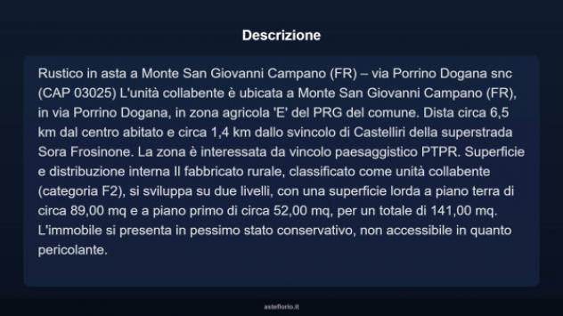 Immobile in asta di 141 m² in vendita a Monte San Giovanni Campano - Foto 8