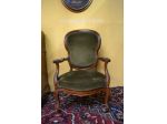 Antica poltrona francese stile Luigi Filippo