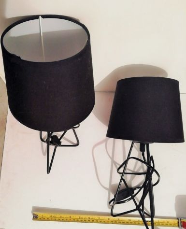 Coppia Lampade coordinate da tavolo o per comodini