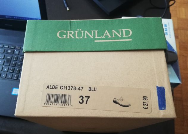 Ciabatte invernali Grunland ALDE blu TG 37 Vendo ciabatte invernali Grunland ALD - Foto 4